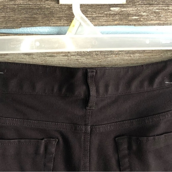 JERSEY by Jacob Size Large Petite Black Straight Leg Pants - Picture 5 of 7